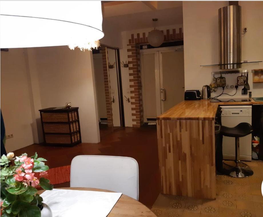 2 Story Studio Apartment Free Parking Included リガ エクステリア 写真