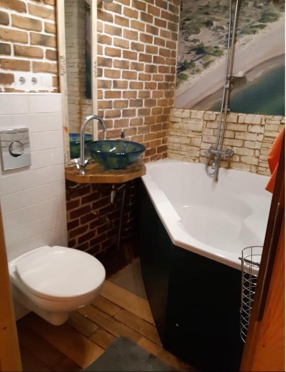 2 Story Studio Apartment Free Parking Included リガ エクステリア 写真